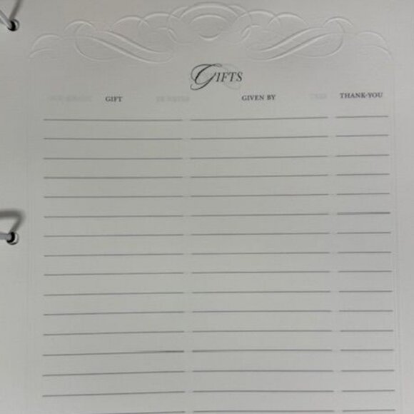 Vintage Hallmark Wedding Album 'And Two Shall Become One' Mark 10:8 Ivory Gold - Picture 9 of 16